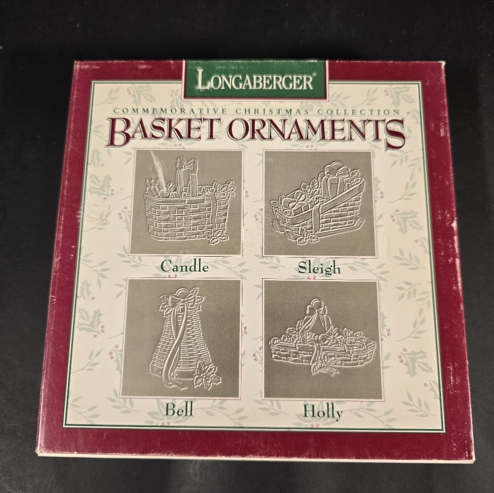 Longaberger Christmas Basket‎ Ornaments